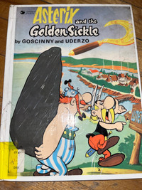 Astérix and the golden sickle comic book 