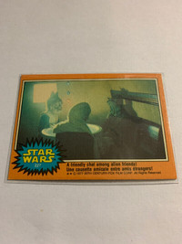 1997 Star Wars O-Pee-Chee #227 A CHAT AMONG ALLEN FRIENDS NM/MT.