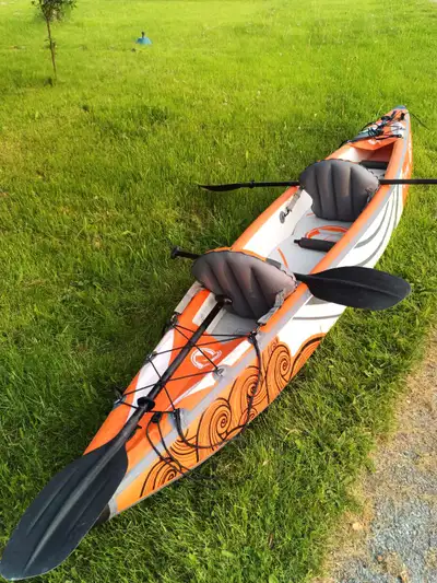 You see the ads for a serious inflatable kayak, and you're disappointed because you only see 12' one...
