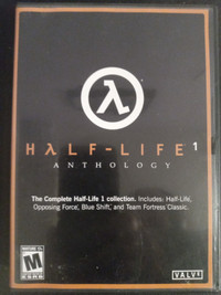 Half-Life 1 Anthology 2005 Physical Release (Keys Used)