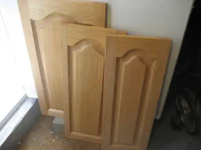 3 OAK - CABINET DOORS, View more