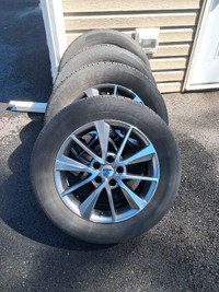 17inch Alloywheels with summer tires