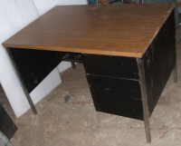 Steel desk for shop