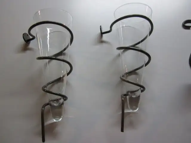 Vente de garage =Chandelier , déco en verre et fer forgé in Kitchen & Dining Wares in Laval / North Shore - Image 2