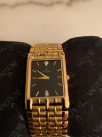 Bulova gold watch 