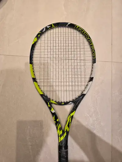 Babolat pure aero 100 2023 tennis racquet x2. Almost brand new, not used for too long. 300g Hoping t...