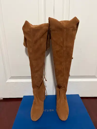 Stuart Weizman thigh high boots, View more