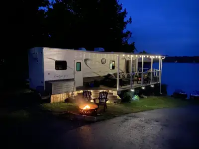 Park Model Trailer located at Islandview Trailer Park on Shadow Lake, Seasonal Park - May to October...