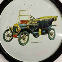 Vintage 1911 Ford Model “T” Car Tin Serving Tray