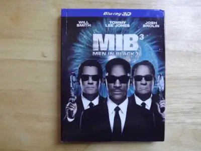 "Men In Black 3" Blu-ray 3D + Blu-ray + DVD Digibook I have for sale "Men In Black 3" Blu-ray 3D + B...