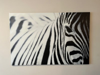IKEA Zebra Canvas Wall Art