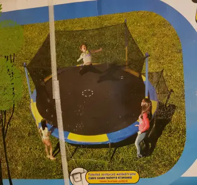 New trampoline, View more
