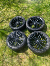 18” RTX Rims 5x120 + All Season Tires