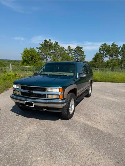 1998 Chevy Tahoe with the 5.7 vortec with 287k. 4x4 works great, transmission has 150k on it and shi...