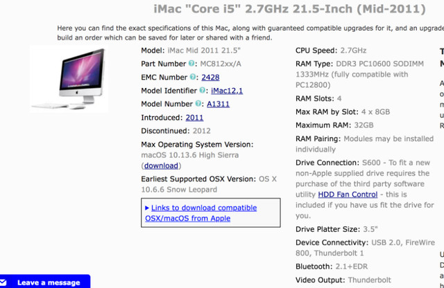 iMac 21.5"   (2)  2009 and 2011 in Desktop Computers in Hamilton - Image 4