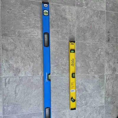 Stanley 24" Level & Mastercraft 48" Level, View more
