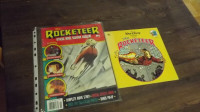 2 ROCKETEER COMIC BOOKS-MOVIE BOOKS /1991 TOPPS & 1991 DISNEY