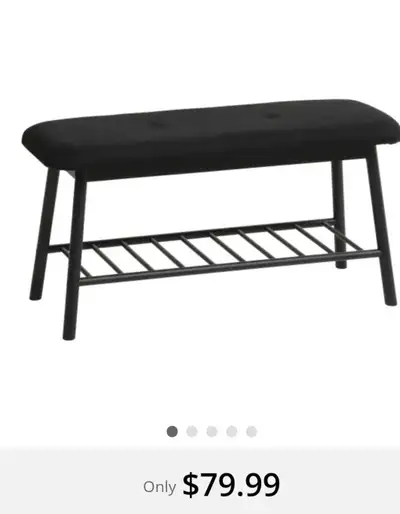 bench with shoe rack, View more