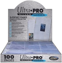 UltraPRO Silver Series 120+ Card Sleeve Binder Pages (Baseball)