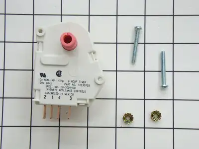 1 MINUTERIE DEGIVRAGE 8H33 REFRIGERATEUR NEUF NEW R0131577, View more