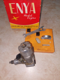 Vintage Nitro tether plain engine