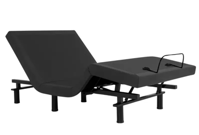 Lit simple électrique + matelas comme neuf., View more
