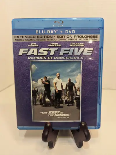 Fast Five Blu-Ray DVD Combo Pack Vin Diesel Paul Walker, View more