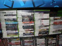 Lot de 83 Jeux Vidéo Microsoft Xbox 360 - 330$ pour tout le lot