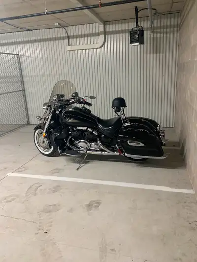 Two new whitewall tires, Road Thunder Bluetooth speakers, heated hand warmers, cruise control, licen...