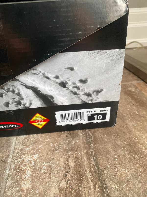 NATS R900 ultra light weight snow mobile boots. Size 10 in Fishing, Camping & Outdoors in Ottawa - Image 4