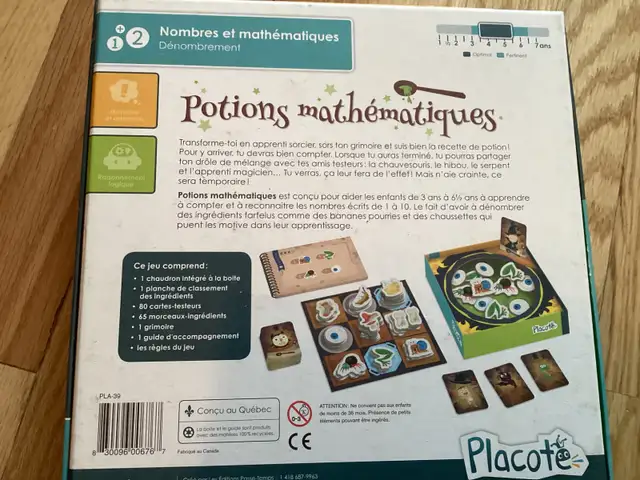 Placote Game "Mathematical Potions"64700584148226122
