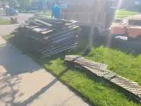 FREE LUMBER (fence sections)