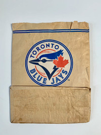 Toronto Blue Jays Memorabilia - Vintage Popcorn bag (c) 1980s