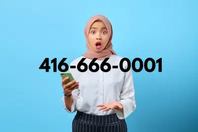 Best Toronto 0001 416-666-0001 Vip 416/647 Toronto luxury number, View more