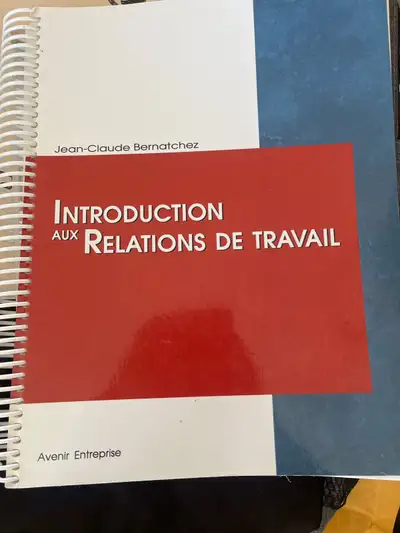 Introduction aux relations de travail , View more