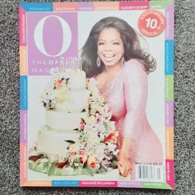 Oprah Magazine Anniversary 10th Special Collector's Condition, View more