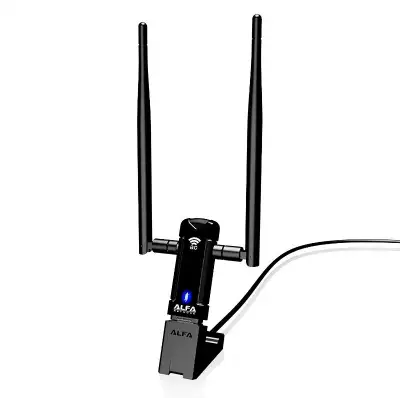 Alfa AWUS036AC Dual-Band 802.11ac Wireless USB 3.0 WiFi Extender, View more