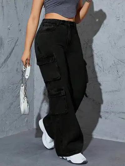 Baggy Cargo Jeans, View more