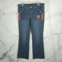 HARLEY DAVIDSON WOMEN'S 1903 DENIM JEANS SIZE 12