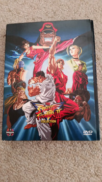 Street fighter II  V the collection 4 dvd set