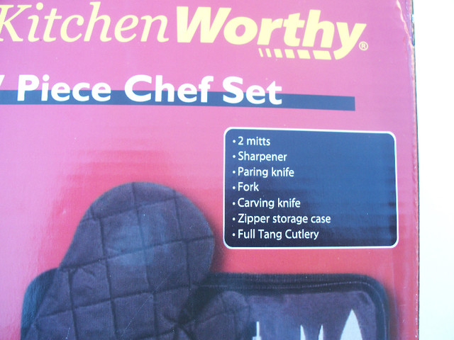 7 PIECE CHEF SET in Kitchen & Dining Wares in Sarnia - Image 2