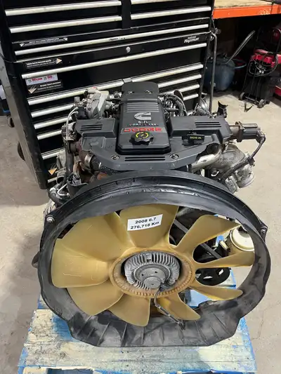 2008 6.7 Cummins Engine 276,718 KM Engine runs good everything works ! Turbo actuator as well ! Has...