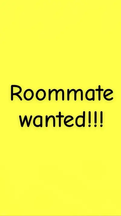 Roomate Wanted!!!