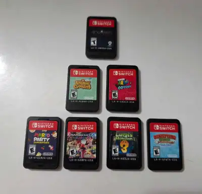 Nintendo switch games genuine carts only tested. Luigi's mansion Super mario Odyssey sold Hogwarts l...