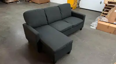 Couch/Sofa Gris 3 places, View more