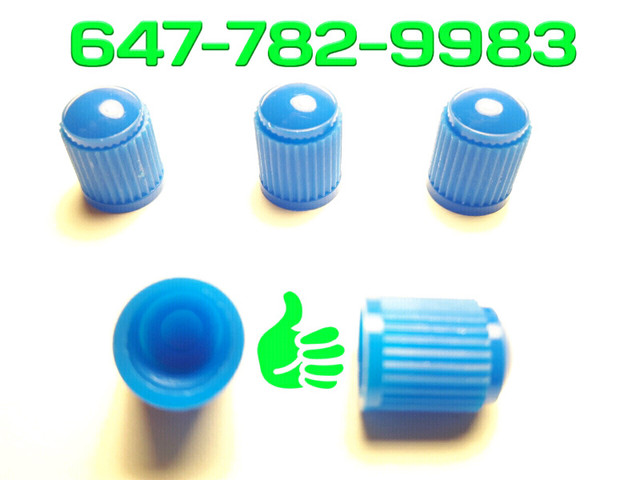 ★HIGH QUALITY WHEEL RIM TIRE air valve stem caps COLOUR $3 set 5 in Other Parts & Accessories in City of Toronto - Image 2