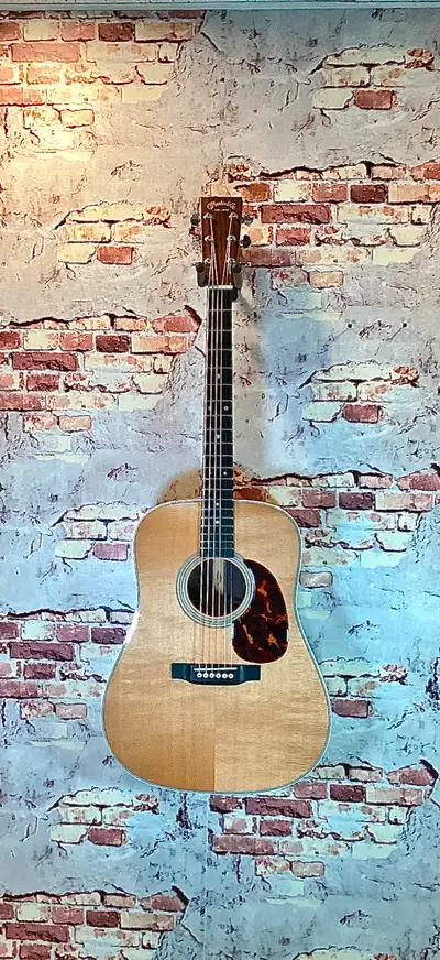 This beautiful Martin D-28 dreadnaught acoustic from 2016 is really coming into it's own. As it is a...