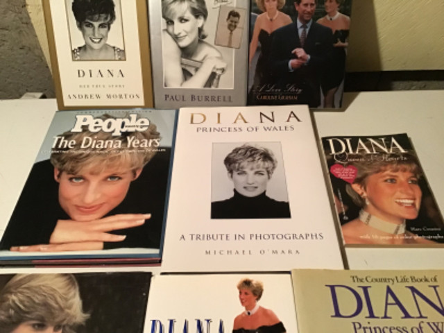 DIANA PRINCESS OF WALES BOOK COLLECTION  683 in Non-fiction in Calgary - Image 3