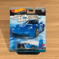 Hot Wheels Premium Speed Machine Porsche 911 GT3 992 Metal Rare