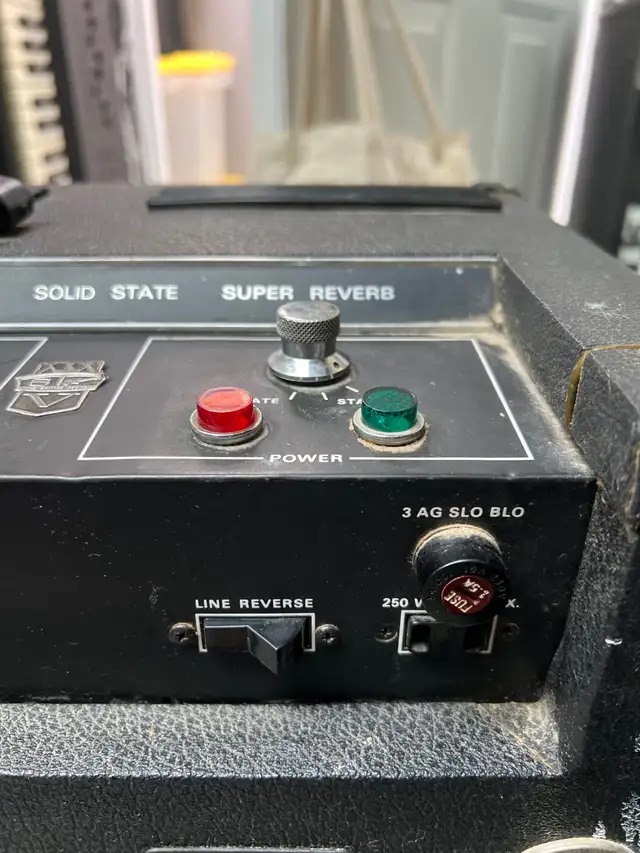 1968 VOX BUCKINGHAM SUPER REVERB V1121 with TROLLEY in Amps & Pedals in City of Toronto - Image 9